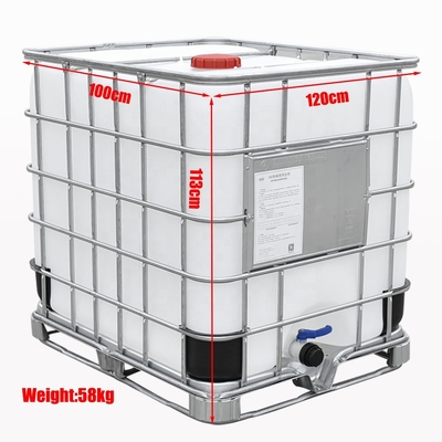 Гальванизированная стальная упаковка жидкости Tote DC53D IBC пластиковая химическая