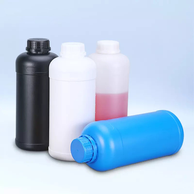 бутылка химического HDPE пластмасового контейнера HDPE чернил пигмента 1000ml жидкостная упаковывая пластиковая