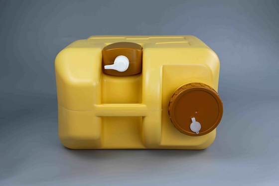 портативная 30L пластиковая кастрюля HDPE 8 литровый ведро с водой с краном и жидкий лосьон мыла бутылка для автомобильного кемпинга на открытом воздухе