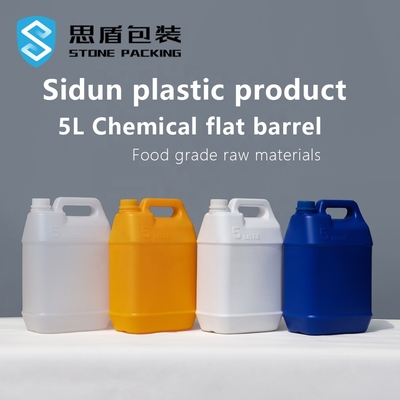 Бутылка ежедневного химического HDPE 35mm пластиковая барабанчик 192*125*305mm 5 литров пластиковый