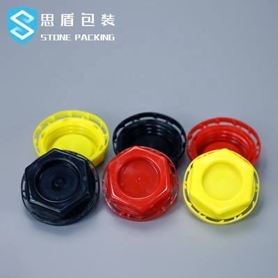Пластиковая плотная голова 25L 5 отверстие контейнеров 63mm Rieke галлона химическое