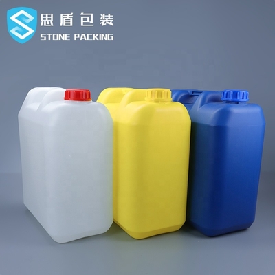 HDPE 20l пластиковое Джерри 41mm может с крышками трамбовки очевидными