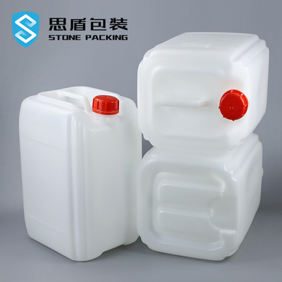 Hdpe Джерри химического хранения белый просвечивающий 41mm может 20 литров