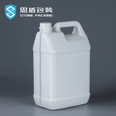 HDPE калибра 33mm квадратный барабанчик 5 литров пластиковый