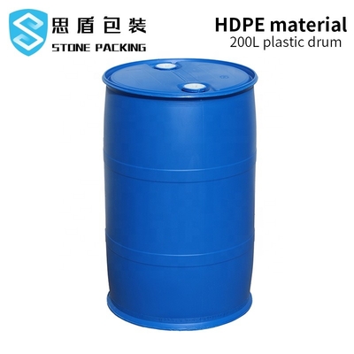 HDPE загерметизированного масла голубой крышка винта барабанчика 55 галлонов пластиковая