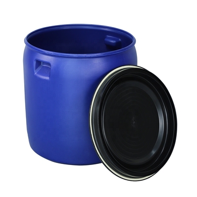 HDPE контейнеров 150KG/L 970mm бочонки пластикового химического голубые пластиковые