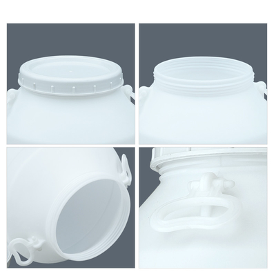 Жидкости упаковывая барабанчик пластмасового контейнера HDPE цилиндра 160L голубой 80 градусов