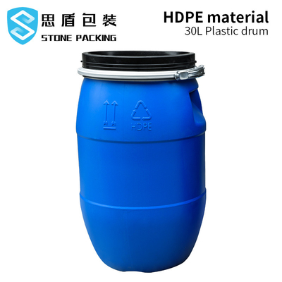 Пластмасовый контейнер 30l HDPE цилиндра 160l с обручем утюга