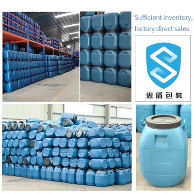 Барабанчик пластмасового контейнера HDPE 60L HDPE 100% голубой с крышкой
