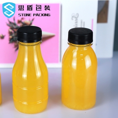 Бутылки 250ml 28g ясного пластикового ЛЮБИМЦА продуктов 34mm домочадца пластиковые