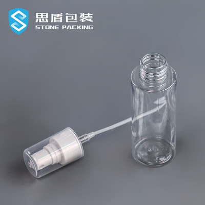 Прозрачная бутылка брызг ЛЮБИМЦА 100ML 18mm с соплом 13g