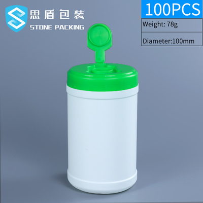 Барабанчик HDPE пластмасового контейнера 750ML штейнового HDPE открытый верхний