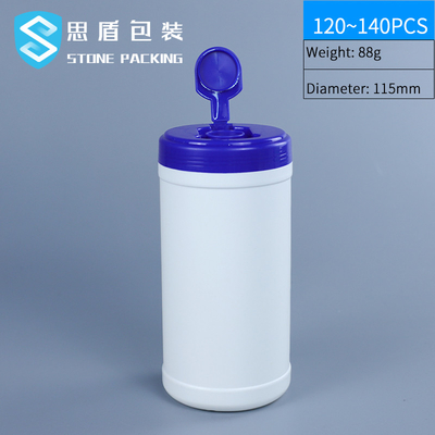 Барабанчик HDPE пластмасового контейнера 750ML штейнового HDPE открытый верхний