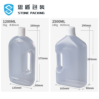 Пустая пластмасса 750ml разливает 241*218*195mm по бутылкам
