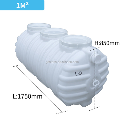 HDPE хранения 850*1750mm RV цистерны с водой септического пластиковые 1800mm 1850mm 1950mm