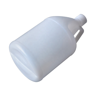 Просвечивающий круг HDPE 3.8L контейнеры 1 галлона химические с ручкой