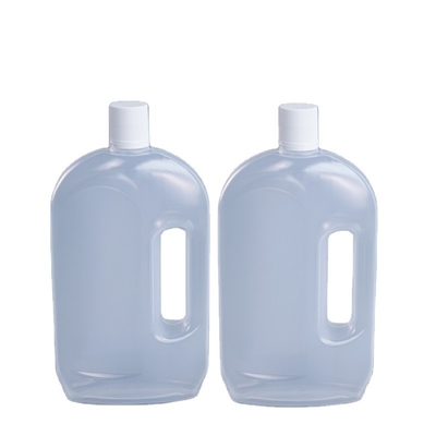 Бутылка 750ml калибра 30mm просвечивающая пластиковая с ручкой